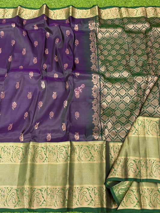 Beautiful vintage Kanchi Lightweight Pattu Sarees