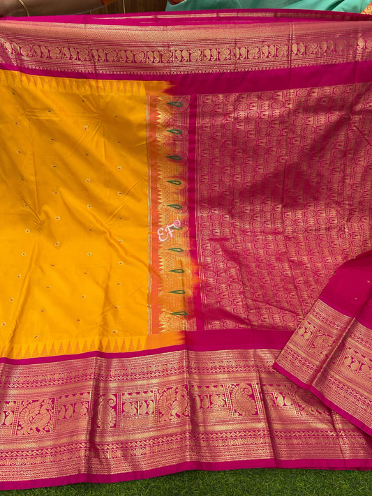 Budget Friendly Premium Gadwal Silk Sarees