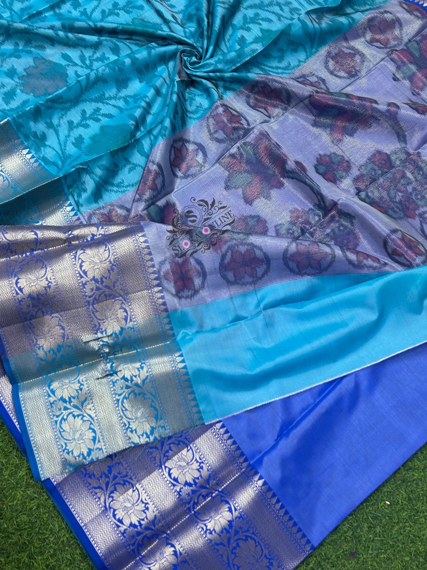 Smooth and 
Lightweight Banarasi Soft Pochampally Silk Sarees