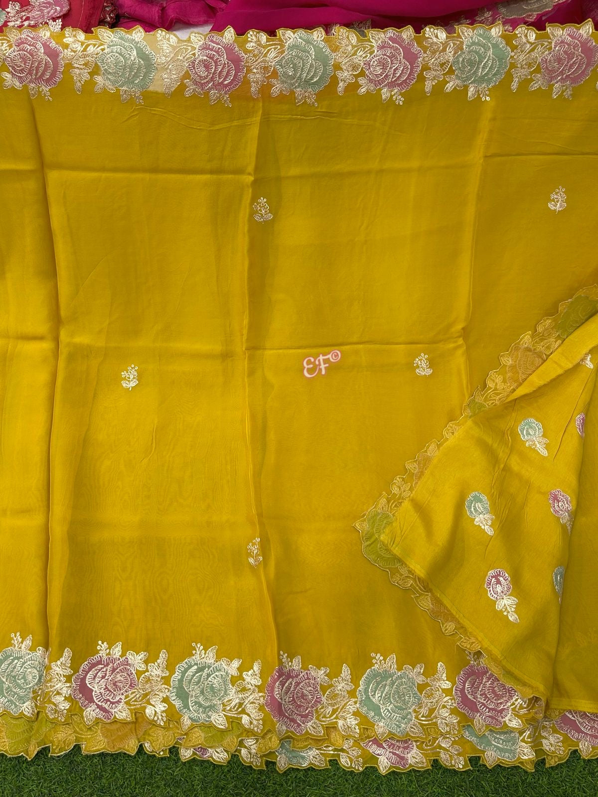 Pure Handloom soft Organza Silk Sarees