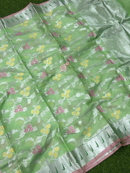 Zari Kota inspired Kota Silk Sarees