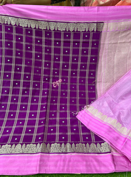 Pure Handloom Banarasi Chiniya Pattu Sarees