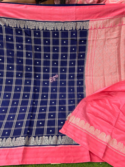 Pure Handloom Banarasi Chiniya Pattu Sarees