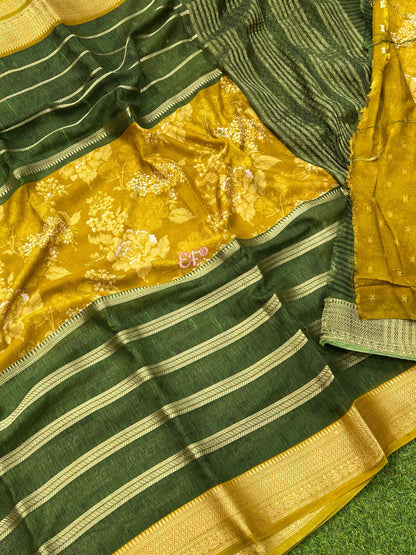 Soft and Smooth Beautiful Binny Mysore Silk Sarees