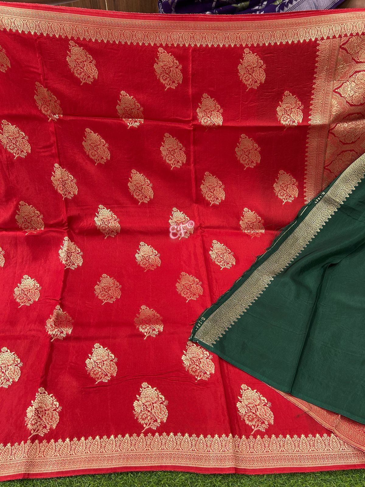 Fabulous Mashru Crape Silk Sarees