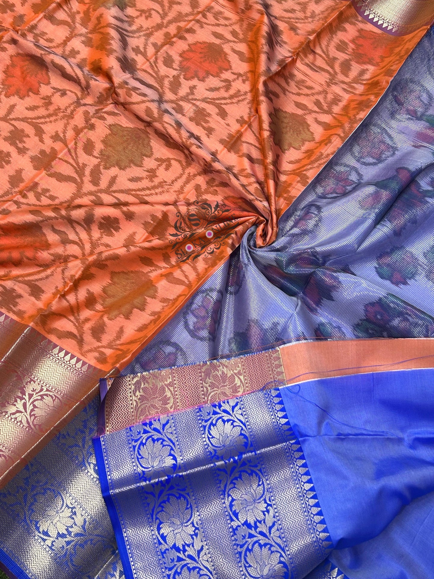 Beautiful and Lightweight Banarasi Soft Pochampally Silk Sarees
