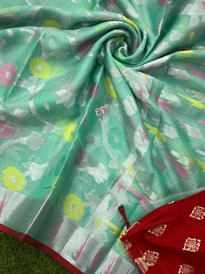 Zari Kota inspired Kota Silk Sarees