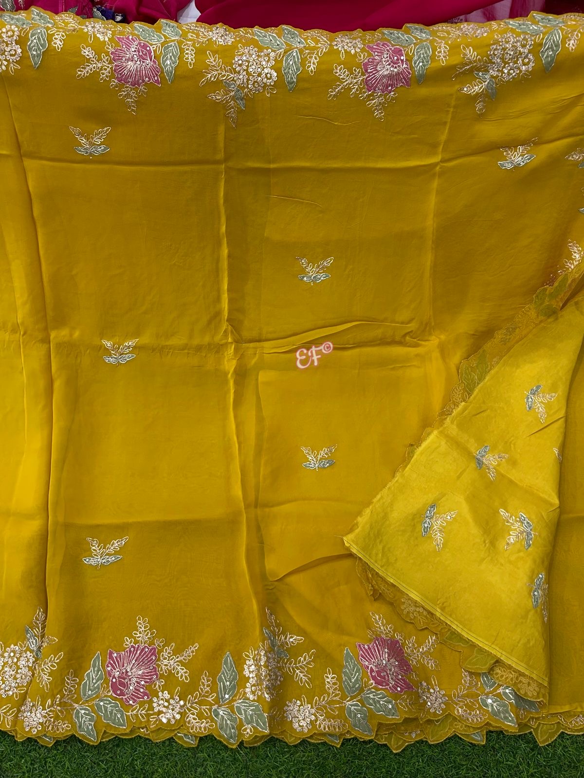 Pure Handloom soft Organza Silk Sarees