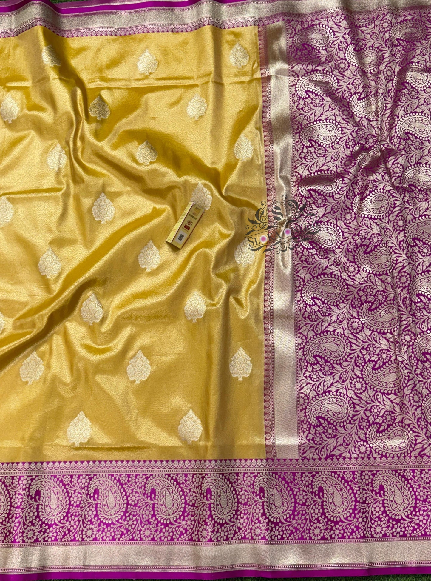 Exclusive and Beautiful Pure Handloom Tissue Crape Sarees