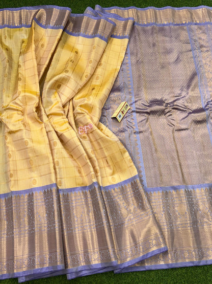 Bridal and Traditional Pure Handloom Double Warp Gadwal Pattu Sarees