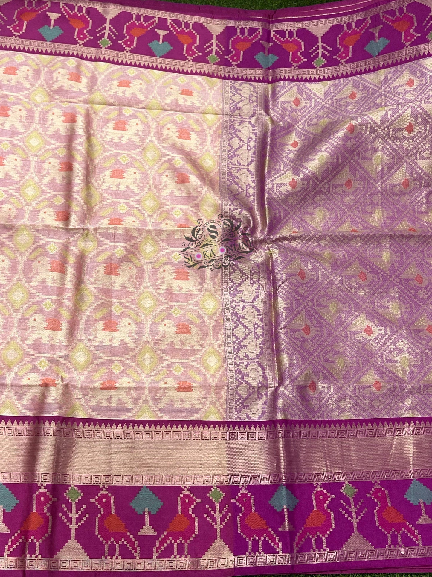 Beautiful Shades Of Handloom Tissue Kota Sarees