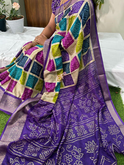 Beautiful Rangkart Jacquard Georgette Sarees