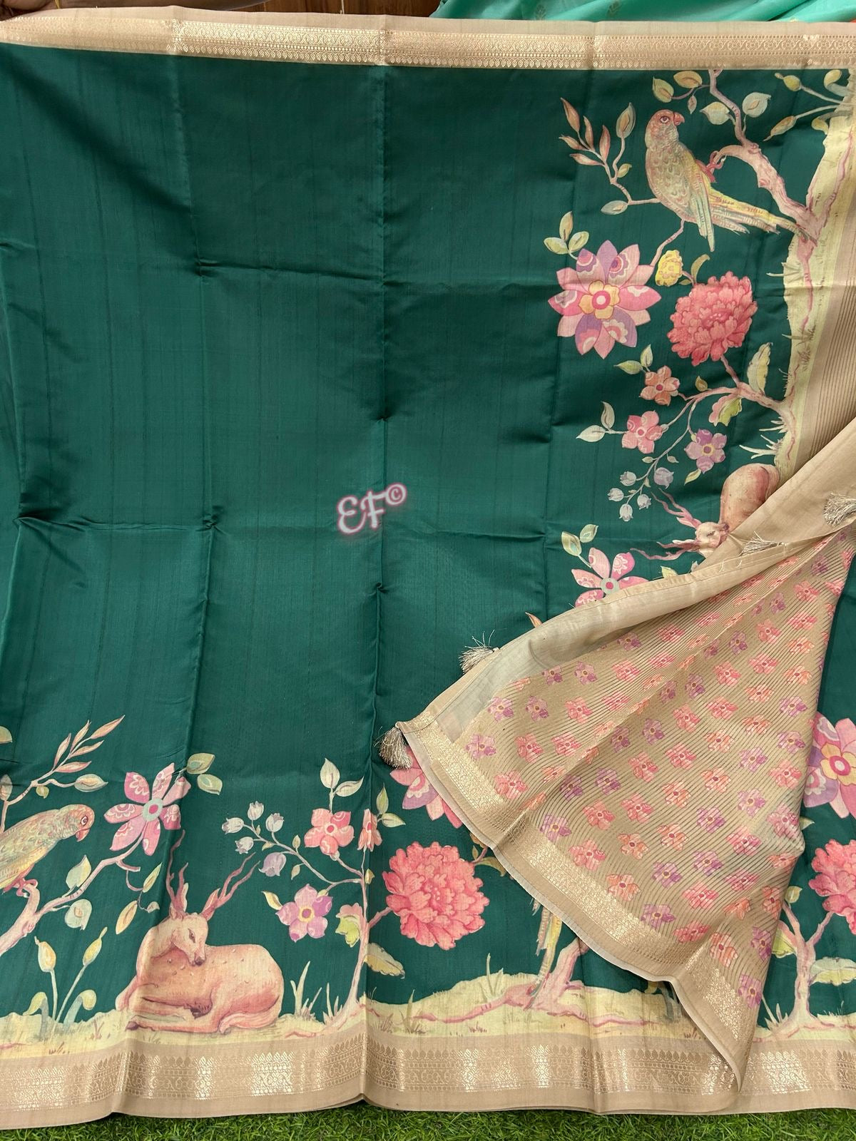 Rich and Elegant Tussar Silk Sarees