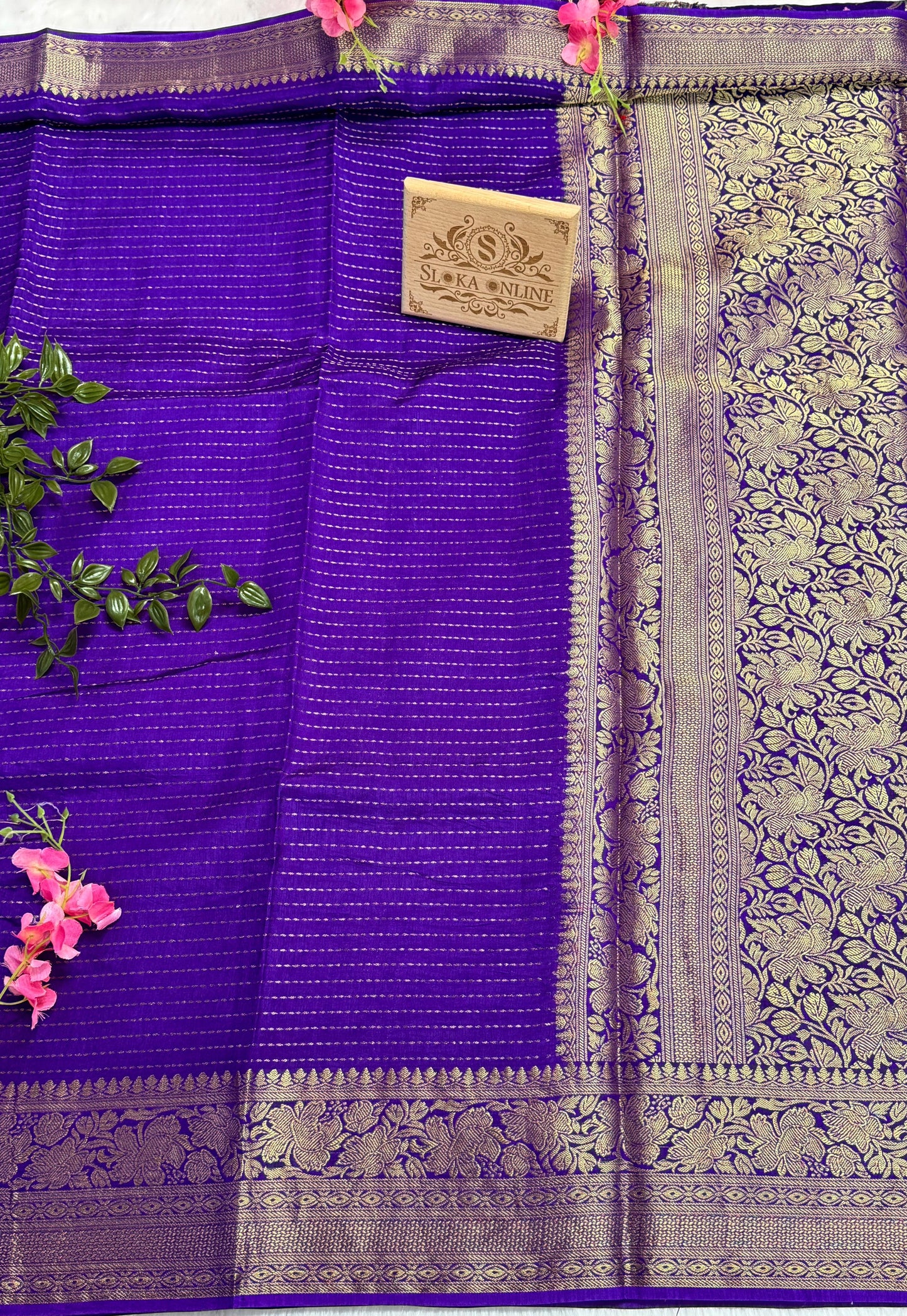 Beautiful and Elegant Purple shaded Dola Georgette Sarees