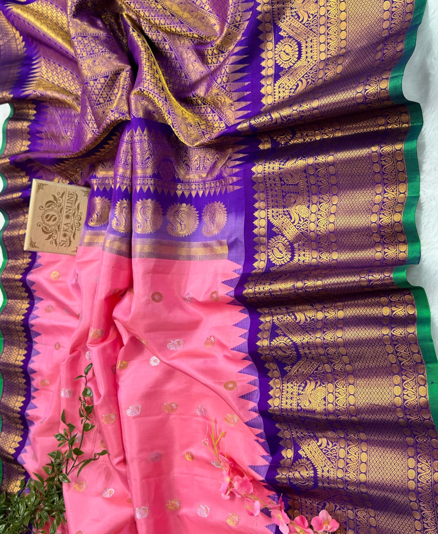 Beautiful and Elegant Pure Gadwal Silk Sarees